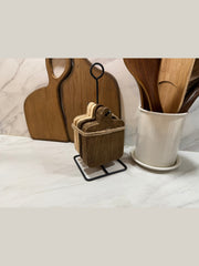 Holzuntersetzer Set| 7-teilig