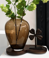 Serviertablett Villeta Walnuss