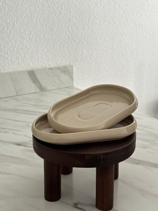 Bondy Schale groß beige