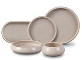 BONDY GESCHIRR SET | TAUPE 25-TEILIG Selhome