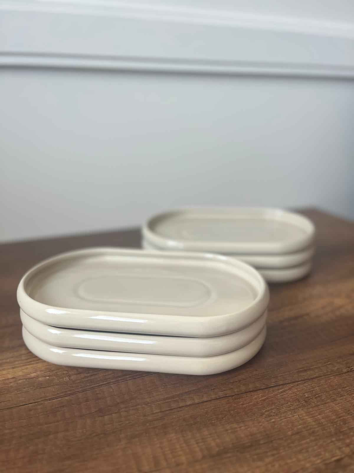 Bondy Schale groß beige