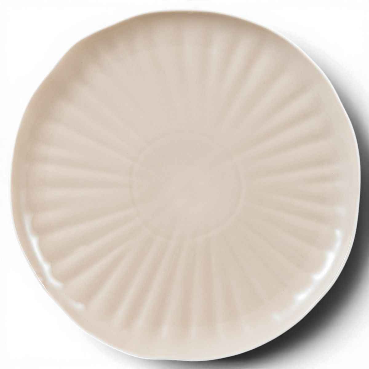 BRICARD REMY GESCHIRR SET | WEIß-BEIGE 27-TEILIG