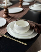 BOBIGNY GESCHIRR SET | Weiß 25-TEILIG