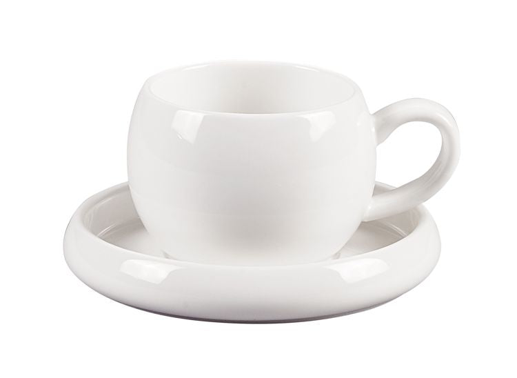 Bondy Kaffeeset weiß 4-Teilig Bricard Porcelain