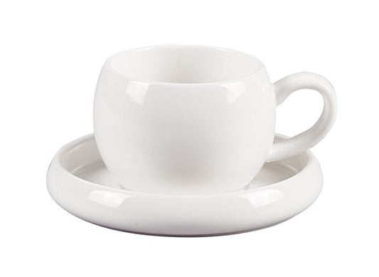 Bondy Kaffeeset weiß 4-Teilig Bricard Porcelain