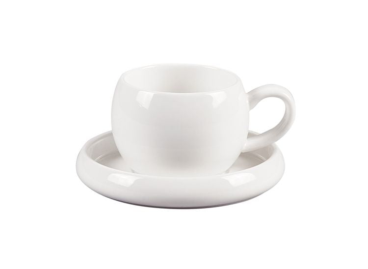 Bondy Espressoset weiß 4-Teilig Bricard Porcelain