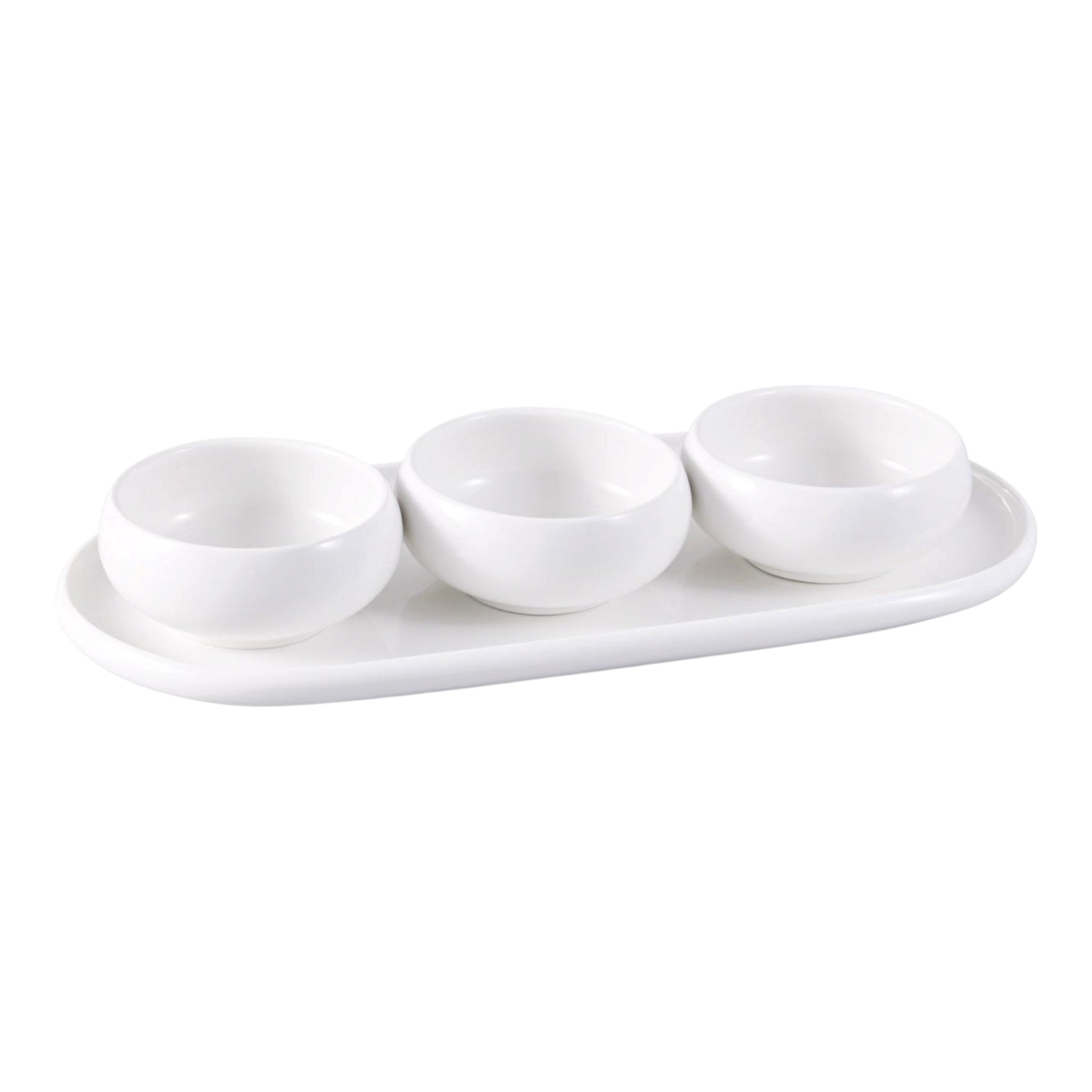 Snackschalenset Belicia|Weiß 4-Teilig Selhome