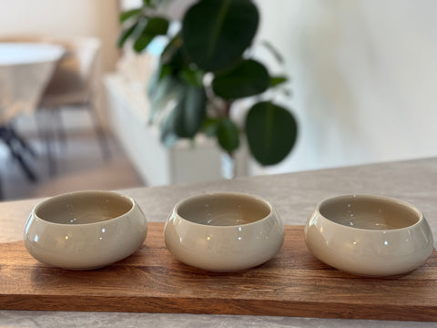 Bondy Schalen rund beige|6-Teilig