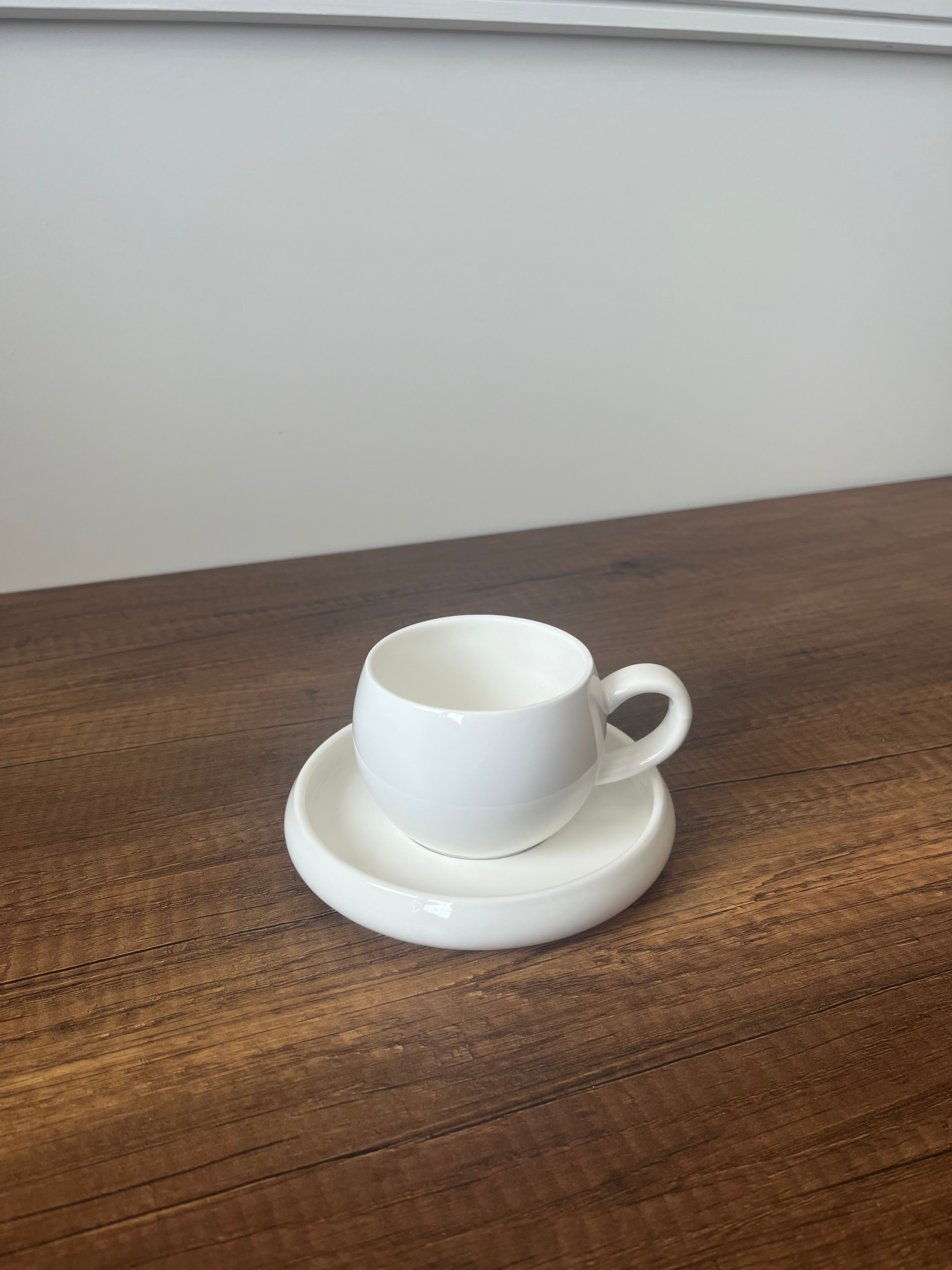 Bondy Kaffeeset weiß 4-Teilig