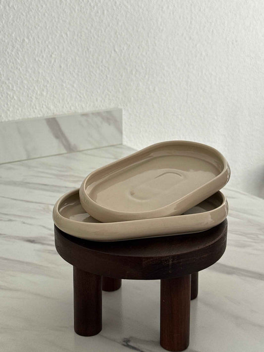 Bondy Schale groß beige