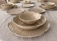 BRICARD FLORANGE GESCHIRR SET | BEIGE 27-TEILIG