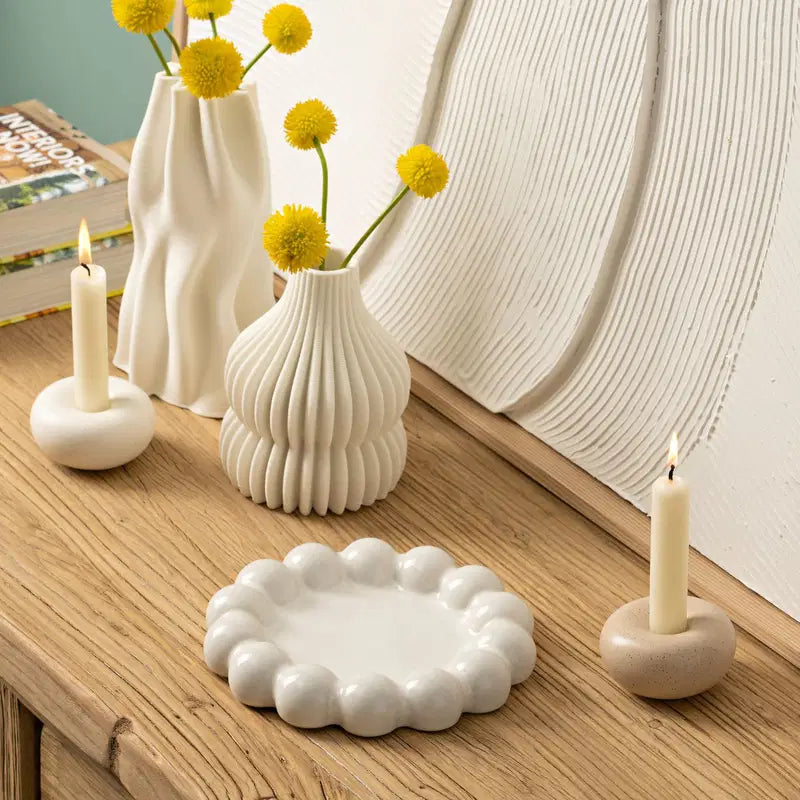 Schale Bubbles Weiß Selhome