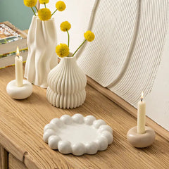 Schale Bubbles Weiß Selhome