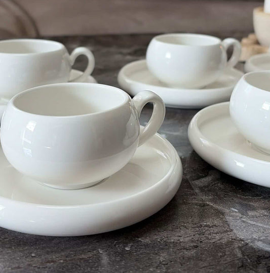 BELICIA ESPRESSOTASSENSET| WEIẞ 12-TEILIG Selhome
