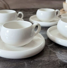 BELICIA ESPRESSOTASSENSET| WEIẞ 12-TEILIG Selhome