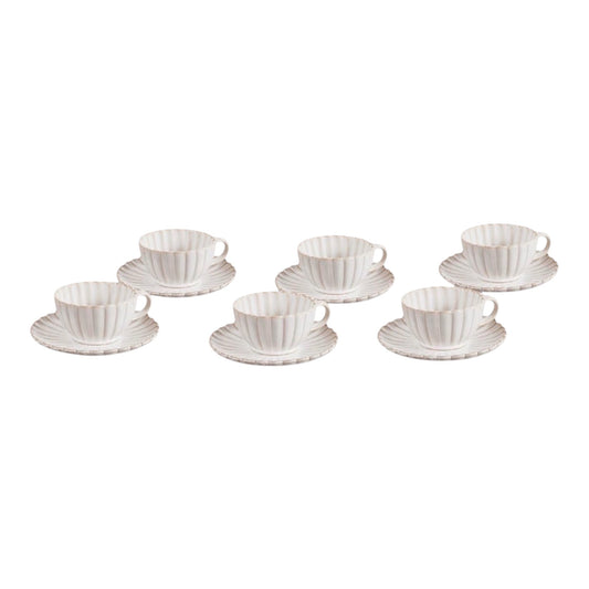 Bloomy Kaffeetassen Set| 12-Teilig Selhome