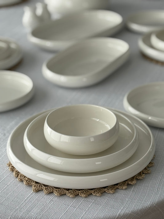 BELICIA GESCHIRRSET| WEIẞ 27-TEILIG