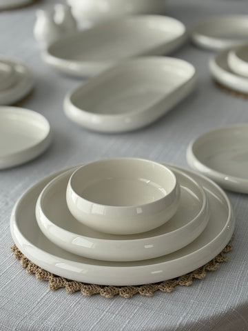 BELICIA GESCHIRRSET| WEIẞ 27-TEILIG