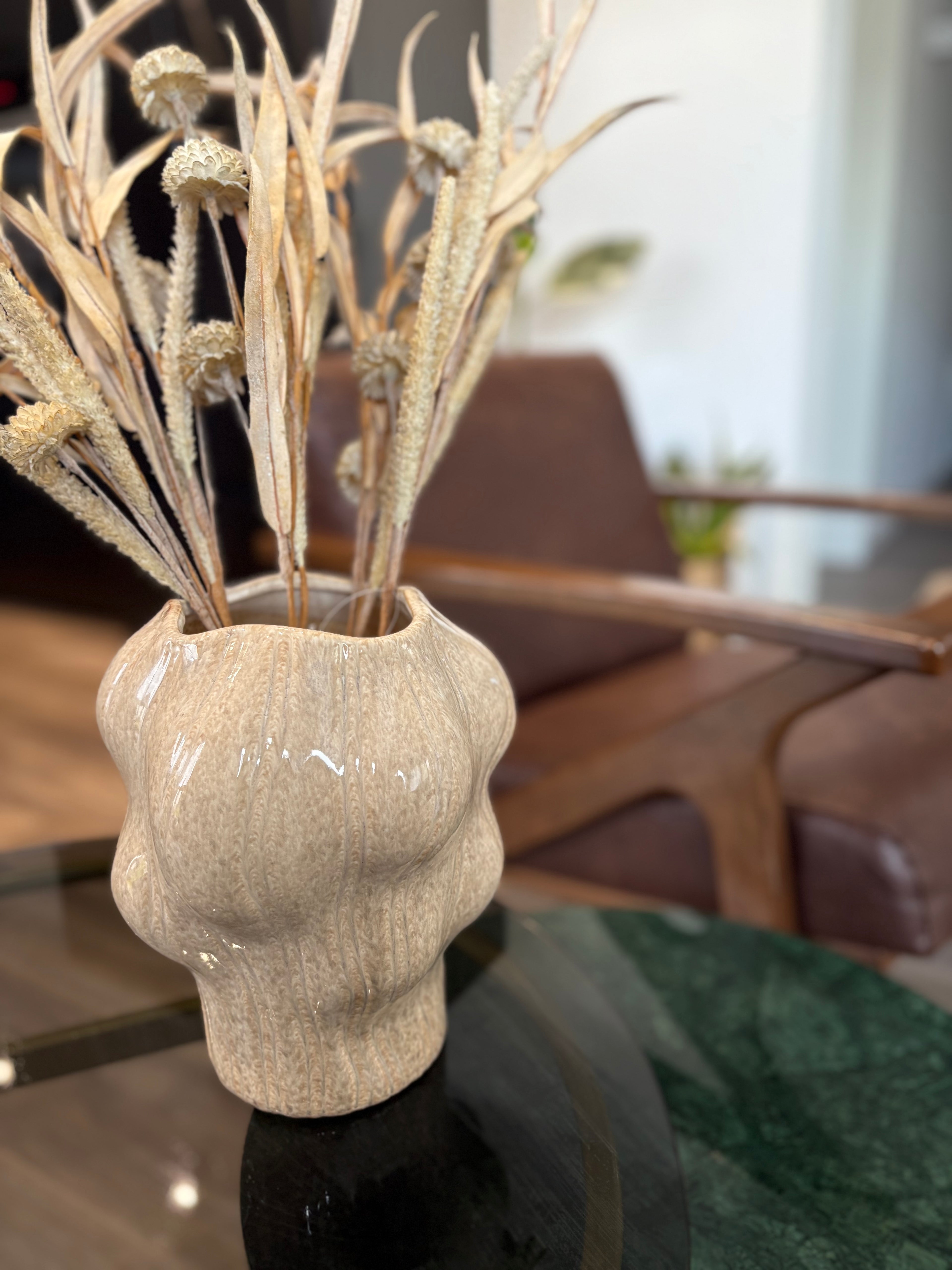 Vase Liva Sand