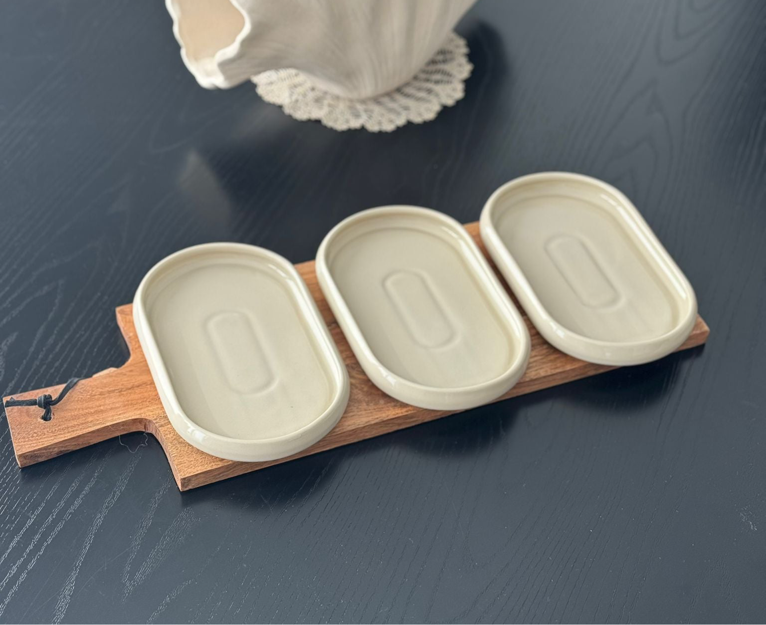 Bondy Schalenset beige 3-Teilig