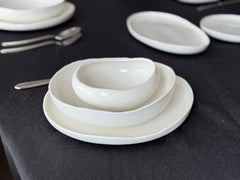 Elegantes Barles Geschirrset, hochwertiges Porzellan für stilvolles Essgeschirr