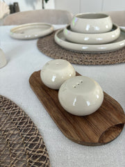 LISSA BONNA GESCHIRR SET|BEIGE 27-TEILIG