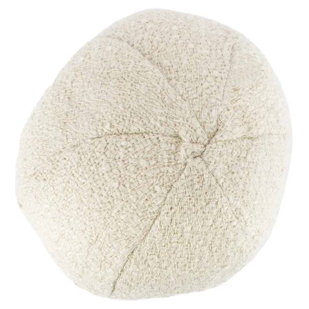 Rundes Kissen Boucle Selhome