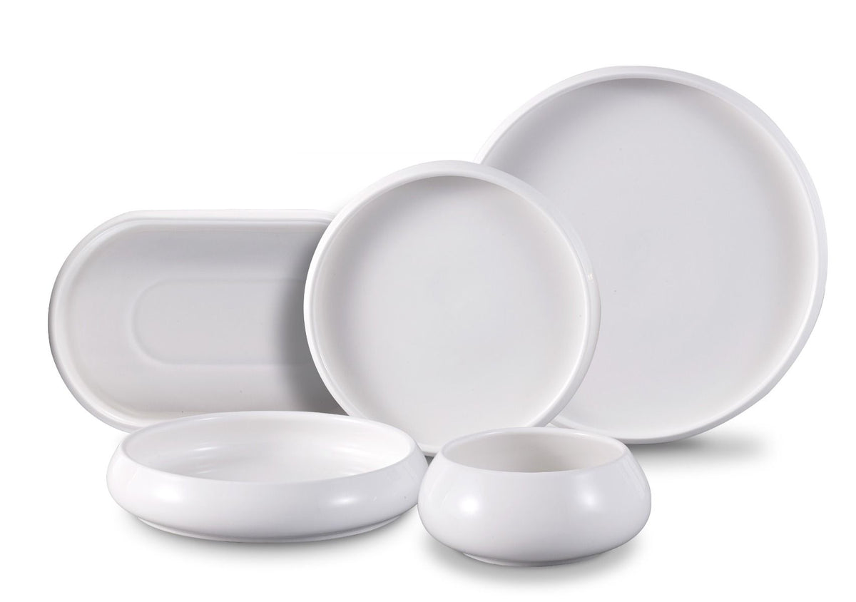 BRICARD BONDY GESCHIRR SET | WEIß 25-TEILIG