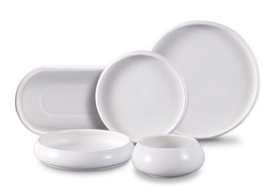 BRICARD BONDY GESCHIRR SET | WEIß 25-TEILIG