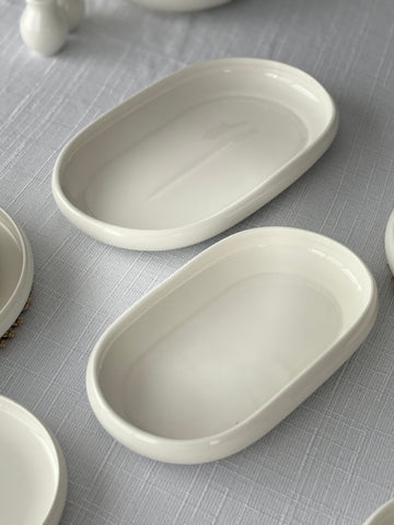 Servierplatte Belicia| Weiß 2-Teilig