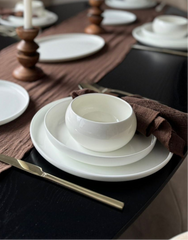 BOBIGNY GESCHIRR SET | Weiß 25-TEILIG