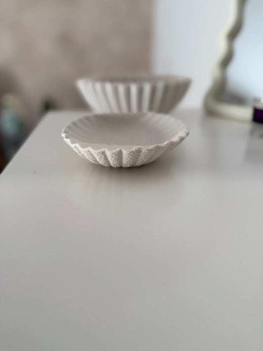 Porzellanschale Shell groß