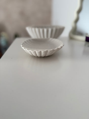 Porzellanschale Shell groß