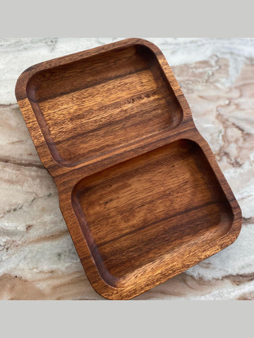 Serviertablett Zwilling aus Akazienholz