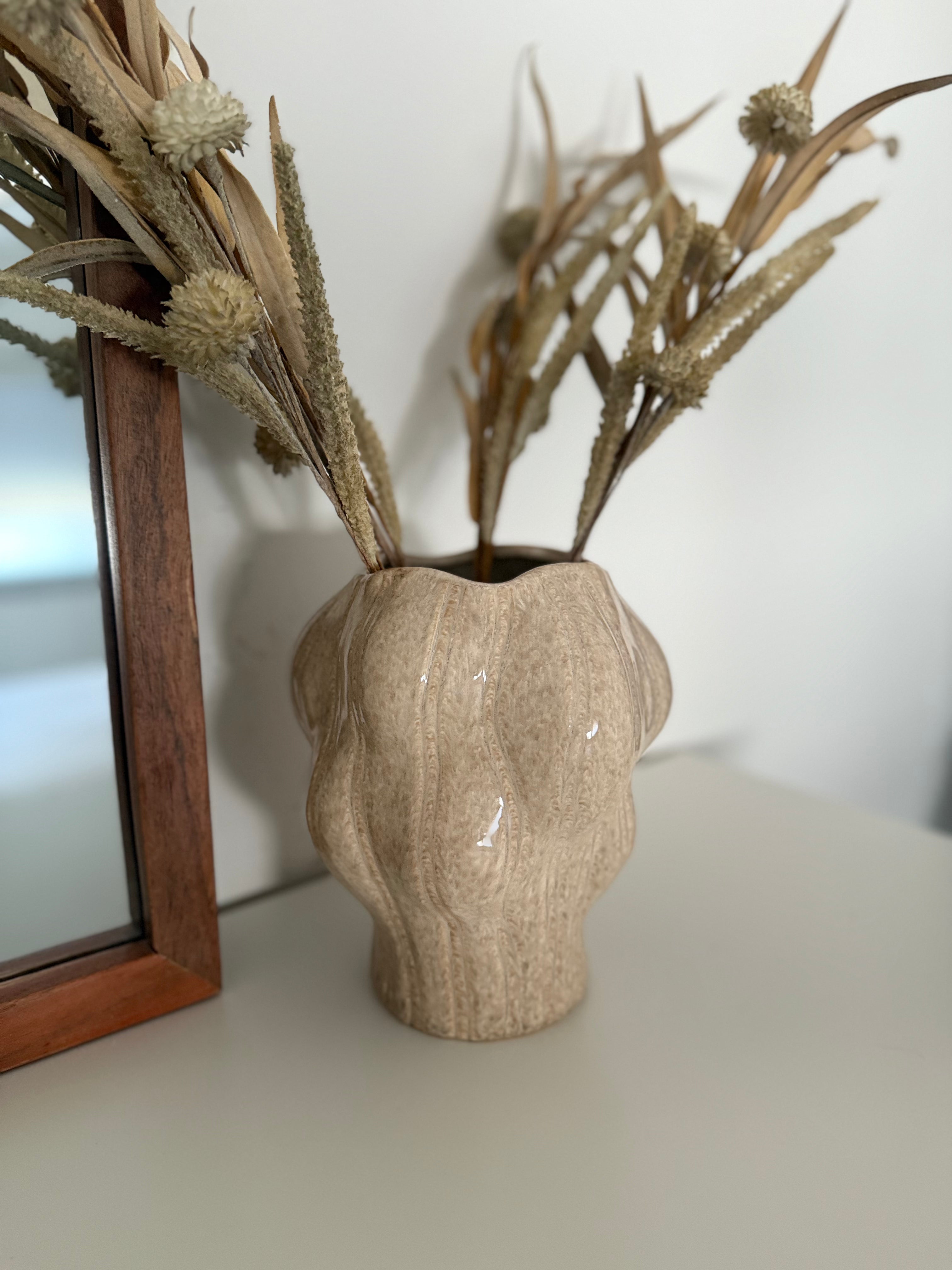Vase Liva Sand