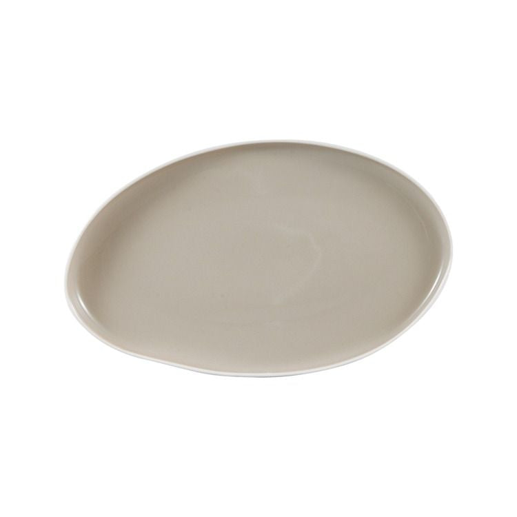 BRICARD BARLES GESCHIRR SET | WEIß-TAUPE 25-TEILIG Selhome