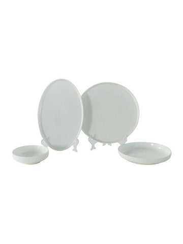 BRICARD DIJON GESCHIRR SET | WEISS 25-TEILIG