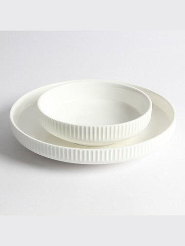 BRICARD DIJON GESCHIRR SET | WEISS 25-TEILIG